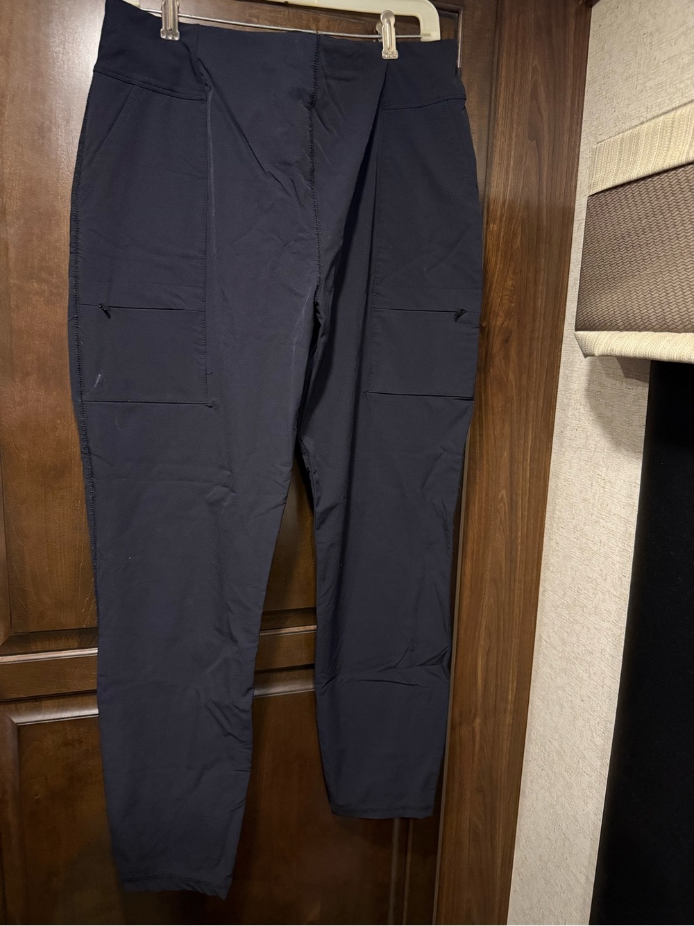 Fabletics Women's Black Cargo Joggers